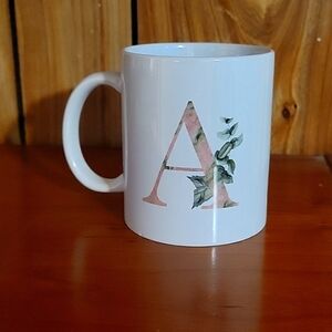 "A" Christ Strenghthens Me Mug